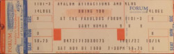 Gary Numan Ticket Los Angeles Forum 1980